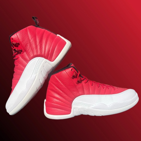 Nike Air Jordan 12 Retro Gym Red 2016 Size 9 130690-600 Red White Black OG - Picture 1 of 8